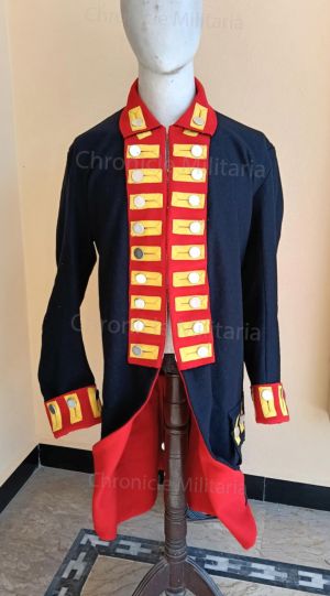 Revolutionary War Artillery Regiment coat